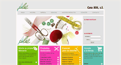 Desktop Screenshot of casaalie.com